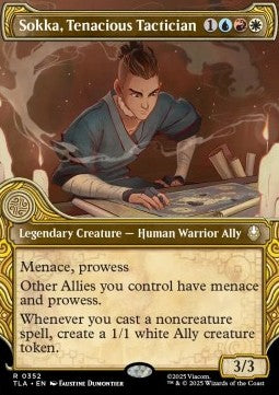 Sokka, Tenacious Tactician - Magic: The Gathering | Avatar: The Last Airbender: Extras (Rare) [XTLA-352]