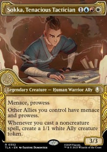 Sokka, Tenacious Tactician - Magic: The Gathering | Avatar: The Last Airbender: Extras (Rare) [XTLA-352]