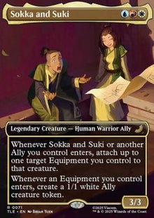 Sokka and Suki - Magic: The Gathering | Avatar: The Last Airbender: Eternal (Rare) [TLE-71]