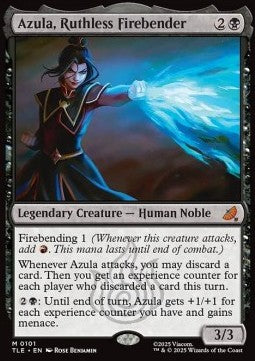 Azula, Ruthless Firebender (V.1) - Magic: The Gathering | Avatar: The Last Airbender: Eternal (Mythic) [TLE-101]