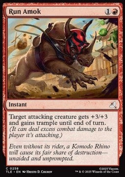 Run Amok (V.1) - Magic: The Gathering | Avatar: The Last Airbender: Eternal (Common) [TLE-258]