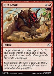 Run Amok (V.1) - Magic: The Gathering | Avatar: The Last Airbender: Eternal (Common) [TLE-258]
