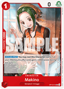 Makino (OP13-015) - Carrying on his Will (Uncommon) [OP13-015]