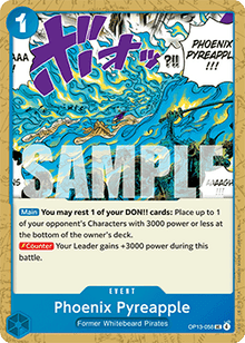 Phoenix Pyreapple (OP13-058) - Carrying on his Will (Uncommon) [OP13-058]