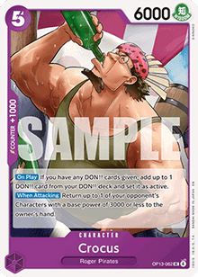 Crocus (OP13-062) - Carrying on his Will (Uncommon) [OP13-062]