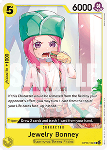 Jewelry Bonney (OP13-109) - Carrying on his Will (Uncommon) [OP13-109]