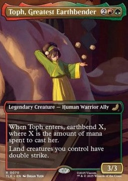 Toph, Greatest Earthbender - Magic: The Gathering | Avatar: The Last Airbender: Eternal (Rare) [TLE-70]