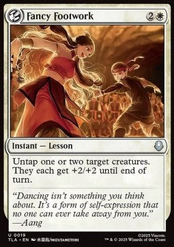 Fancy Footwork - Magic: The Gathering | Avatar: The Last Airbender (Uncommon) [TLA-19]