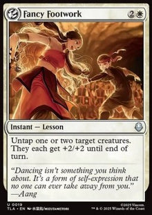 Fancy Footwork - Magic: The Gathering | Avatar: The Last Airbender (Uncommon) [TLA-19]