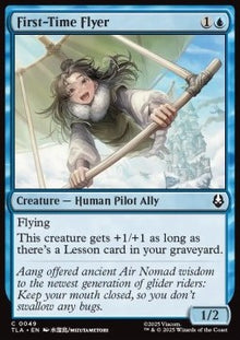 First-Time Flyer - Magic: The Gathering | Avatar: The Last Airbender (Common) [TLA-49]