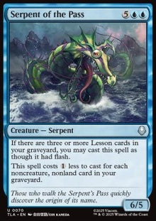 Serpent of the Pass - Magic: The Gathering | Avatar: The Last Airbender (Uncommon) [TLA-70]