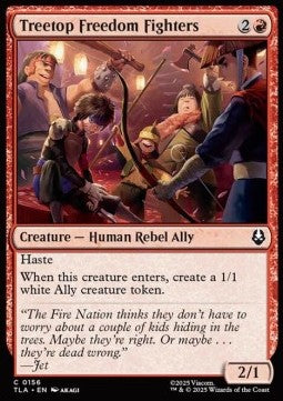 Treetop Freedom Fighters - Magic: The Gathering | Avatar: The Last Airbender (Common) [TLA-156]