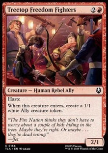 Treetop Freedom Fighters - Magic: The Gathering | Avatar: The Last Airbender (Common) [TLA-156]