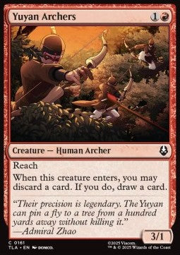 Yuyan Archers - Magic: The Gathering | Avatar: The Last Airbender (Common) [TLA-161]