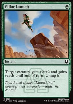 Pillar Launch - Magic: The Gathering | Avatar: The Last Airbender (Common) [TLA-189]