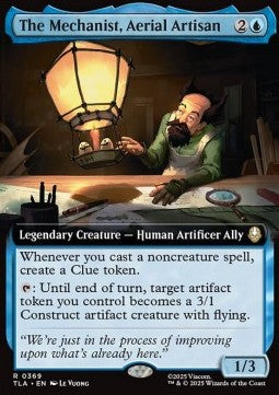 The Mechanist, Aerial Artisan - Magic: The Gathering | Avatar: The Last Airbender: Extras (Rare) [XTLA-369]