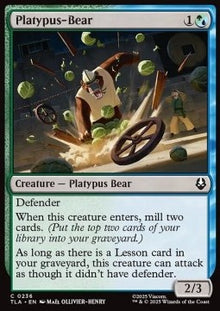 Platypus-Bear - Magic: The Gathering | Avatar: The Last Airbender (Common) [TLA-236]
