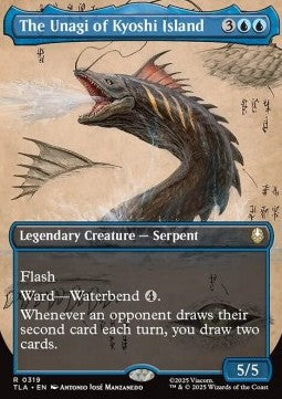 The Unagi of Kyoshi Island - Magic: The Gathering | Avatar: The Last Airbender: Extras (Rare) [XTLA-319]