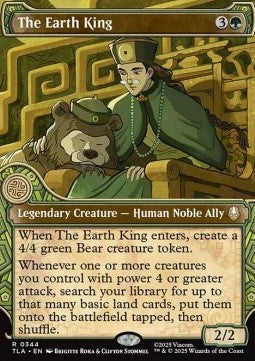 The Earth King - Magic: The Gathering | Avatar: The Last Airbender: Extras (Rare) [XTLA-344]
