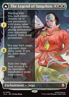 The Legend of Yangchen // Avatar Yangchen - Magic: The Gathering | Avatar: The Last Airbender: Extras (Mythic) [XTLA-354]