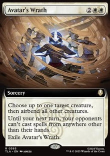 Avatar's Wrath - Magic: The Gathering | Avatar: The Last Airbender: Extras (Rare) [XTLA-365]
