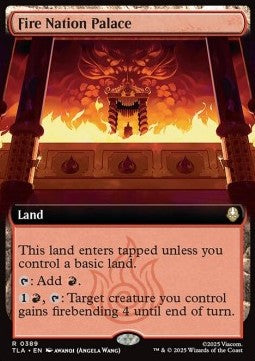 Fire Nation Palace - Magic: The Gathering | Avatar: The Last Airbender: Extras (Rare) [XTLA-389]