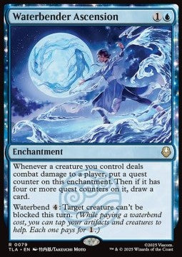 Waterbender Ascension - Magic: The Gathering | Avatar: The Last Airbender (Rare) [TLA-79]