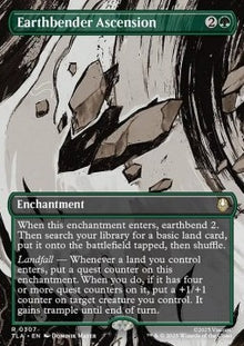 Earthbender Ascension - Magic: The Gathering | Avatar: The Last Airbender: Extras (Rare) [XTLA-307]