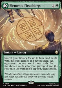 Elemental Teachings - Magic: The Gathering | Avatar: The Last Airbender: Extras (Rare) [XTLA-378]