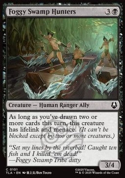 Foggy Swamp Hunters - Magic: The Gathering | Avatar: The Last Airbender (Common) [TLA-101]