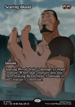 Searing Blood - Magic: The Gathering | Avatar: The Last Airbender: Eternal (Mythic) [TLE-35]