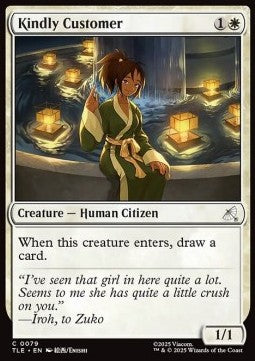 Kindly Customer - Magic: The Gathering | Avatar: The Last Airbender: Eternal (Common) [TLE-79]