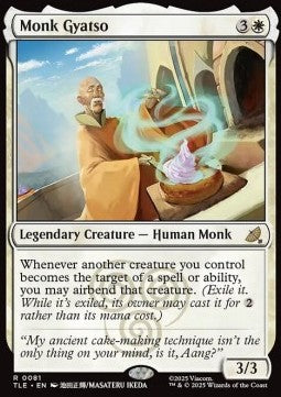 Monk Gyatso (V.1) - Magic: The Gathering | Avatar: The Last Airbender: Eternal (Rare) [TLE-81]