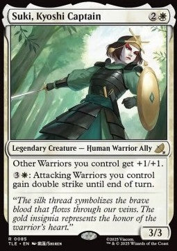 Suki, Kyoshi Captain (V.1) - Magic: The Gathering | Avatar: The Last Airbender: Eternal (Rare) [TLE-85]