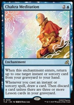 Chakra Meditation (V.1) - Magic: The Gathering | Avatar: The Last Airbender: Eternal (Rare) [TLE-91]