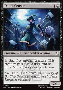 Dai Li Censor - Magic: The Gathering | Avatar: The Last Airbender: Eternal (Common) [TLE-102]