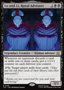 Lo and Li, Royal Advisors (V.1) - Magic: The Gathering | Avatar: The Last Airbender: Eternal (Rare) [TLE-108]