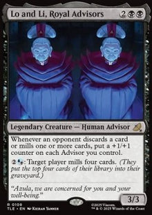 Lo and Li, Royal Advisors (V.1) - Magic: The Gathering | Avatar: The Last Airbender: Eternal (Rare) [TLE-108]