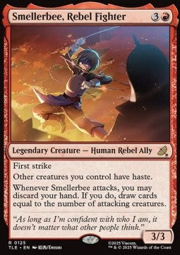 Smellerbee, Rebel Fighter (V.1) - Magic: The Gathering | Avatar: The Last Airbender: Eternal (Rare) [TLE-125]