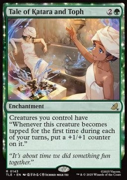 Tale of Katara and Toph (V.1) - Magic: The Gathering | Avatar: The Last Airbender: Eternal (Rare) [TLE-143]