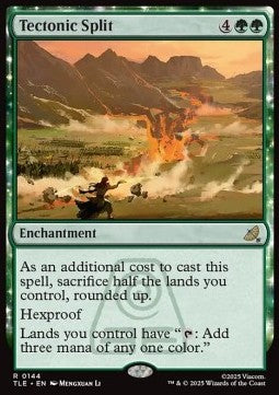 Tectonic Split (V.1) - Magic: The Gathering | Avatar: The Last Airbender: Eternal (Rare) [TLE-144]