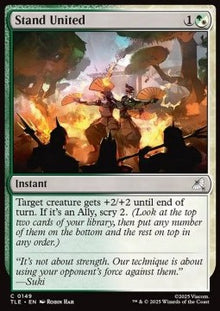 Stand United - Magic: The Gathering | Avatar: The Last Airbender: Eternal (Common) [TLE-149]