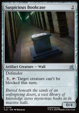 Suspicious Bookcase - Magic: The Gathering | Avatar: The Last Airbender: Eternal (Uncommon) [TLE-170]