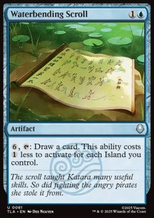 Waterbending Scroll - Magic: The Gathering | Avatar: The Last Airbender (Uncommon) [TLA-81]