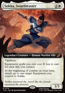 Sokka, Swordmaster (V.2) - Magic: The Gathering | Avatar: The Last Airbender: Eternal (Mythic) [TLE-174]