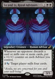 Lo and Li, Royal Advisors (V.2) - Magic: The Gathering | Avatar: The Last Airbender: Eternal (Rare) [TLE-189]