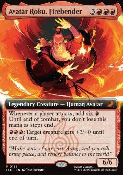 Avatar Roku, Firebender (V.2) - Magic: The Gathering | Avatar: The Last Airbender: Eternal (Mythic) [TLE-191]