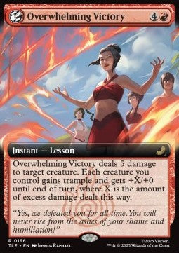 Overwhelming Victory (V.2) - Magic: The Gathering | Avatar: The Last Airbender: Eternal (Rare) [TLE-196]