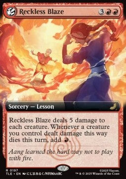 Reckless Blaze (V.2) - Magic: The Gathering | Avatar: The Last Airbender: Eternal (Rare) [TLE-197]