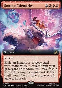 Storm of Memories (V.2) - Magic: The Gathering | Avatar: The Last Airbender: Eternal (Rare) [TLE-199]